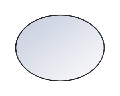 Elegant Wall Mirror - Black, L 40" (MR4630BK)