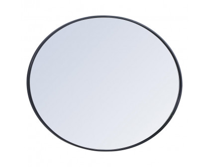 Elegant Wall Mirror - Black, L 40" (MR4630BK)