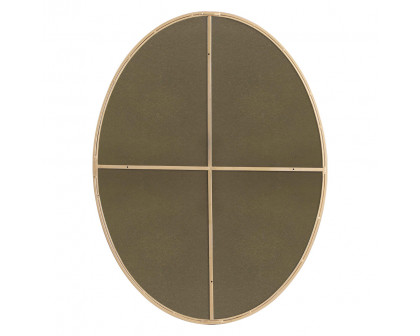 Elegant Wall Mirror - Brass, L 40" (MR4630BR)