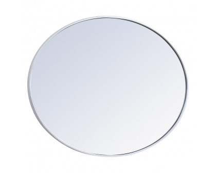 Elegant Wall Mirror - Silver, L 40" (MR4630S)