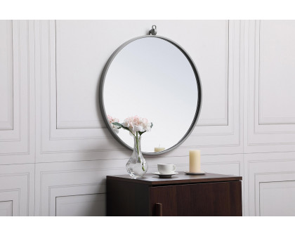 Elegant Wall Mirror - Gray, L 21" (MR4721GR)