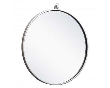 Elegant Wall Mirror - Silver, L 21" (MR4721S)