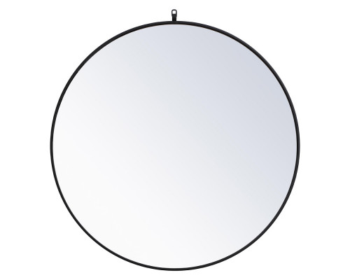 Elegant Wall Mirror - Black, L 39" (MR4739BK)