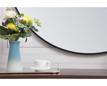 Elegant Wall Mirror - Black, L 39" (MR4739BK)