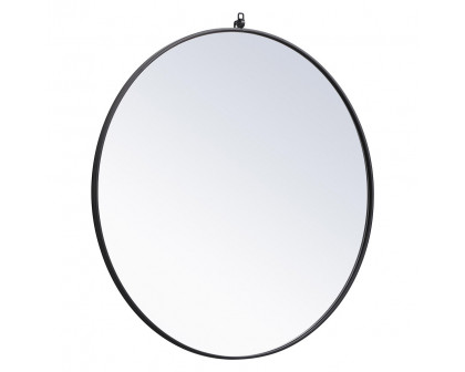 Elegant Wall Mirror - Black, L 39" (MR4739BK)