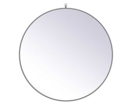 Elegant Wall Mirror - Gray, L 39" (MR4739GR)