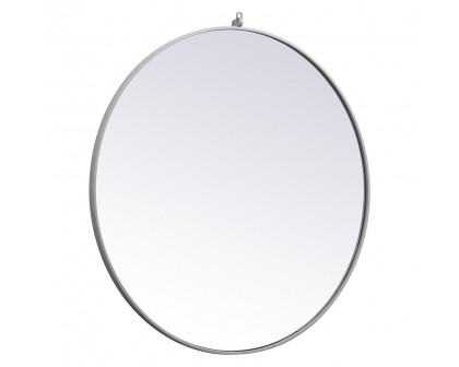 Elegant Wall Mirror - Gray, L 39" (MR4739GR)