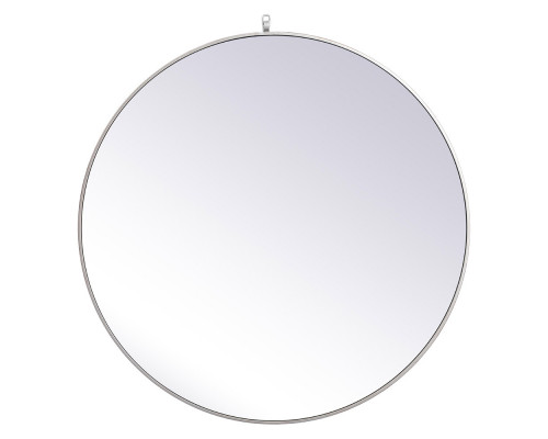 Elegant Wall Mirror - Silver, L 39" (MR4739S)