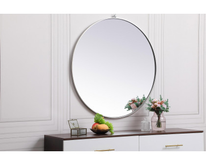 Elegant Wall Mirror - Silver, L 39" (MR4739S)