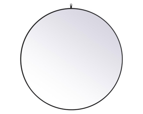 Elegant Wall Mirror - Black, L 45" (MR4745BK)