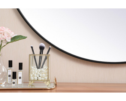 Elegant Wall Mirror - Black, L 45" (MR4745BK)