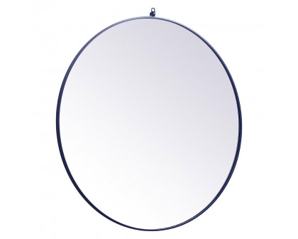 Elegant Wall Mirror - Blue, L 45" (MR4745BL)