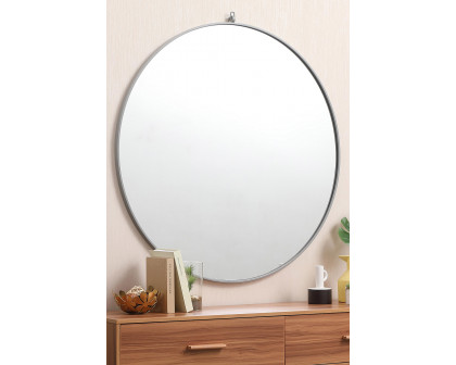 Elegant Wall Mirror - Gray, L 45" (MR4745GR)