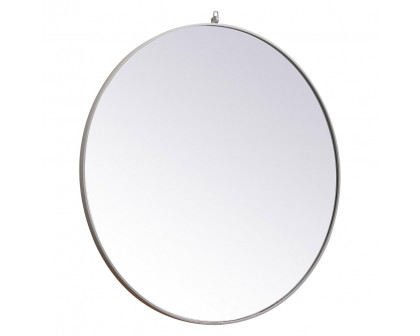 Elegant Wall Mirror - Gray, L 45" (MR4745GR)