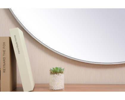 Elegant Wall Mirror - Silver, L 45" (MR4745S)