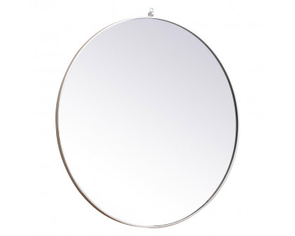 Elegant Wall Mirror - Silver, L 45" (MR4745S)