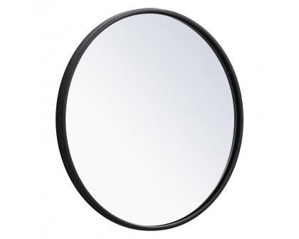 Elegant Wall Mirror - Black, L 18" (MR4818BK)