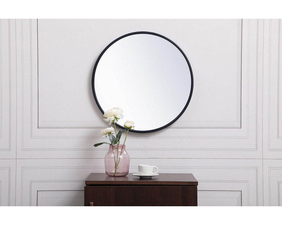 Elegant Wall Mirror - Blue, L 18" (MR4818BL)