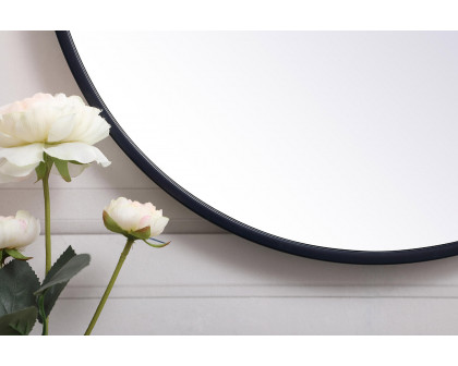 Elegant Wall Mirror - Blue, L 18" (MR4818BL)