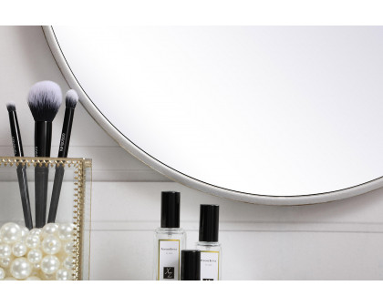 Elegant Wall Mirror - Silver, L 18" (MR4818S)