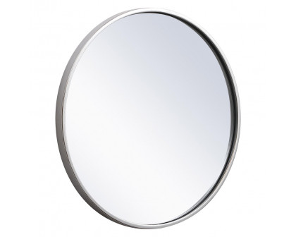 Elegant Wall Mirror - Silver, L 18" (MR4818S)