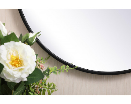 Elegant Wall Mirror - Black, L 21" (MR4821BK)