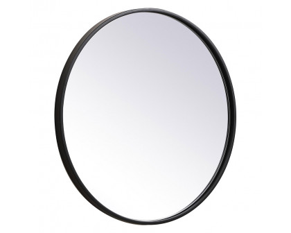 Elegant Wall Mirror - Black, L 21" (MR4821BK)