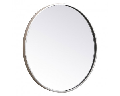 Elegant Wall Mirror - Silver, L 21" (MR4821S)