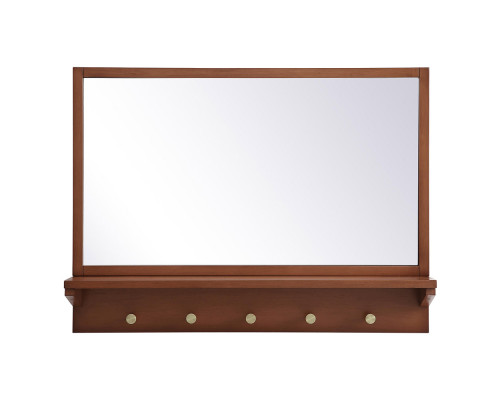 Elegant Wall Mirror - Brass, L 28" (MR502821PE)