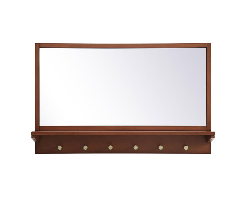 Elegant Wall Mirror - Brass, L 34" (MR503421PE)