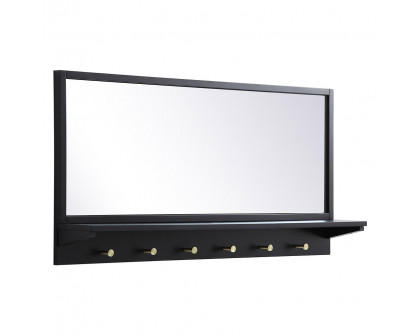 Elegant Wall Mirror - Black, L 42" (MR504221BK)