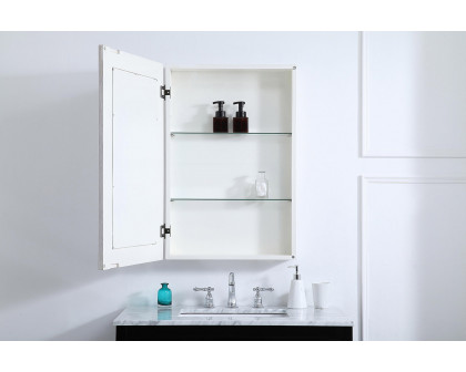 Elegant Waverly 33" x 22" Medicine Cabinet - White (MR562233WH)