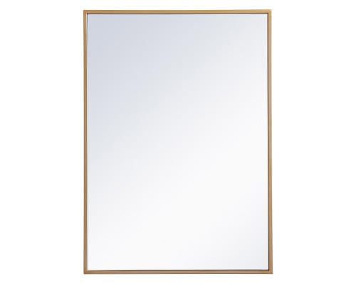 Elegant Wyn Medicine Cabinet - Brass, L 20" (MR572028BRS)