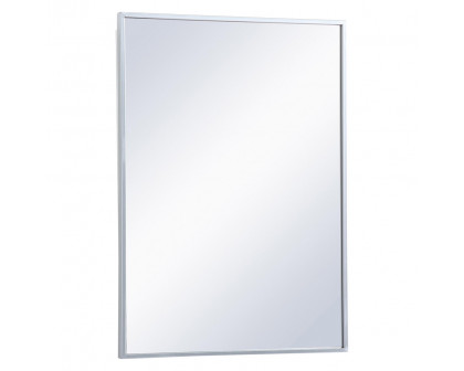 Elegant Wyn Medicine Cabinet - Silver, L 20" (MR572028S)