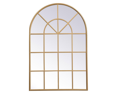 Elegant Wall Mirror - Brass, L 47.25" (MR613248BR)