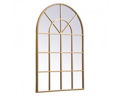 Elegant Wall Mirror - Brass, L 47.25" (MR613248BR)