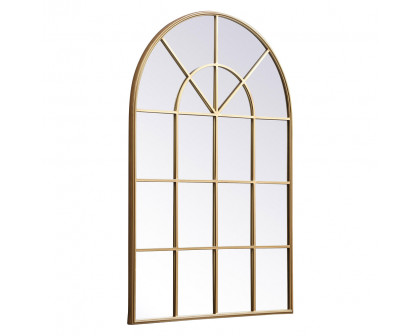 Elegant Wall Mirror - Brass, L 53.13" (MR613653BR)