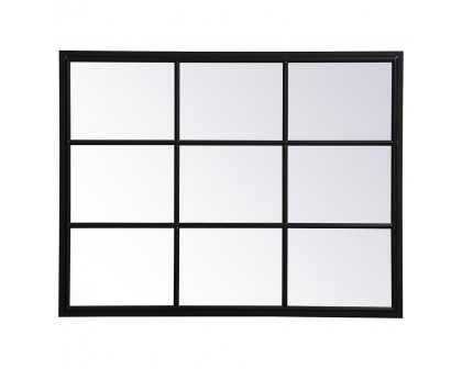 Elegant Wall Mirror - Black, L 36" (MR622836BK)