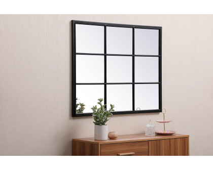 Elegant Wall Mirror - Black, L 40" (MR623240BK)