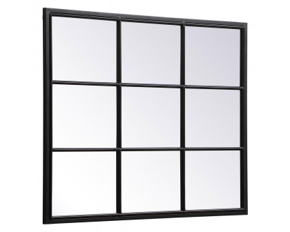 Elegant Wall Mirror - Black, L 40" (MR623240BK)