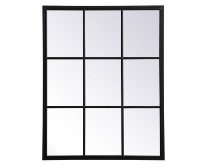 Elegant Wall Mirror - Black, L 40" (MR623240BK)