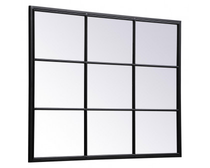 Elegant Wall Mirror - Black, L 48" (MR623648BK)