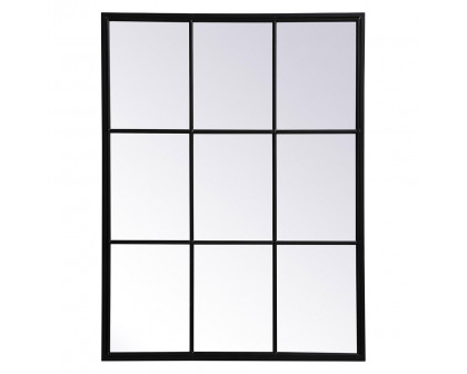 Elegant Wall Mirror - Black, L 48" (MR623648BK)