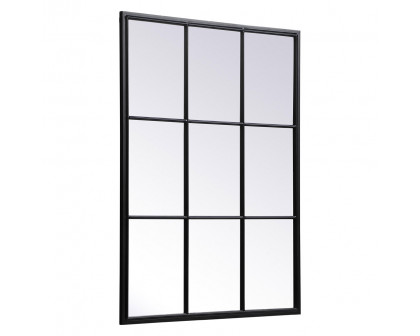 Elegant Wall Mirror - Black, L 48" (MR623648BK)