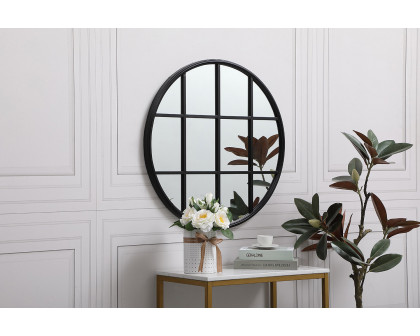 Elegant Wall Mirror - Black, L 28" (MR632828BK)