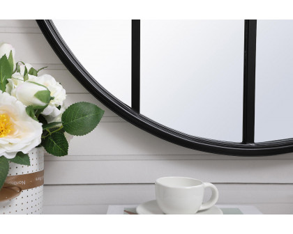 Elegant Wall Mirror - Black, L 28" (MR632828BK)