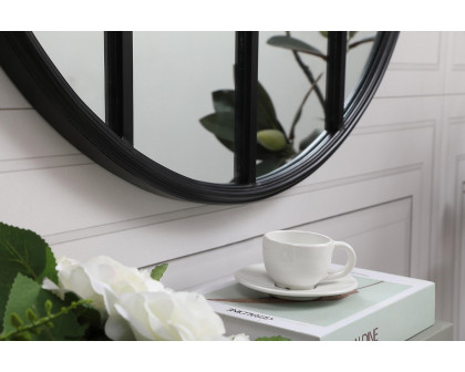 Elegant Wall Mirror - Black, L 28" (MR632828BK)