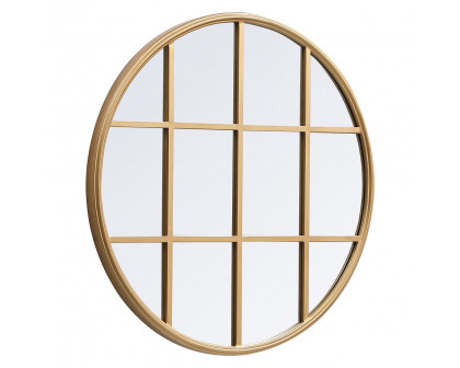 Elegant Wall Mirror - Brass, L 28" (MR632828BR)