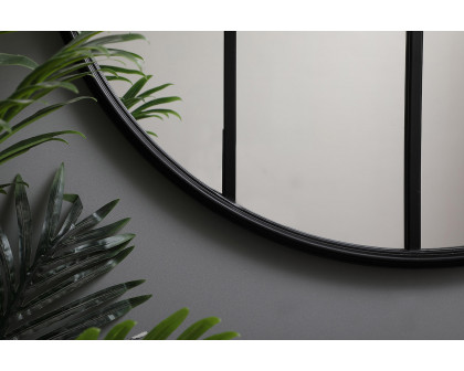 Elegant Wall Mirror - Black, L 31.5" (MR633232BK)