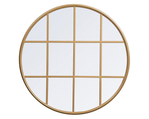 Elegant Wall Mirror - Brass, L 31.5" (MR633232BR)